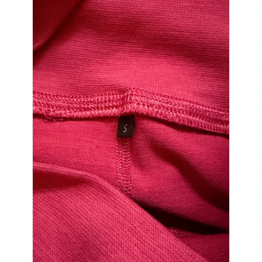 Alphalete High Waisted Seamless Leggings Pink Small‎ Yoga Amplify Body Scrunch